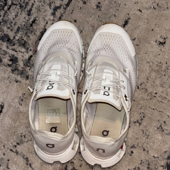 White Athletic Sneakers by On Cloud - Picture 2 of 7